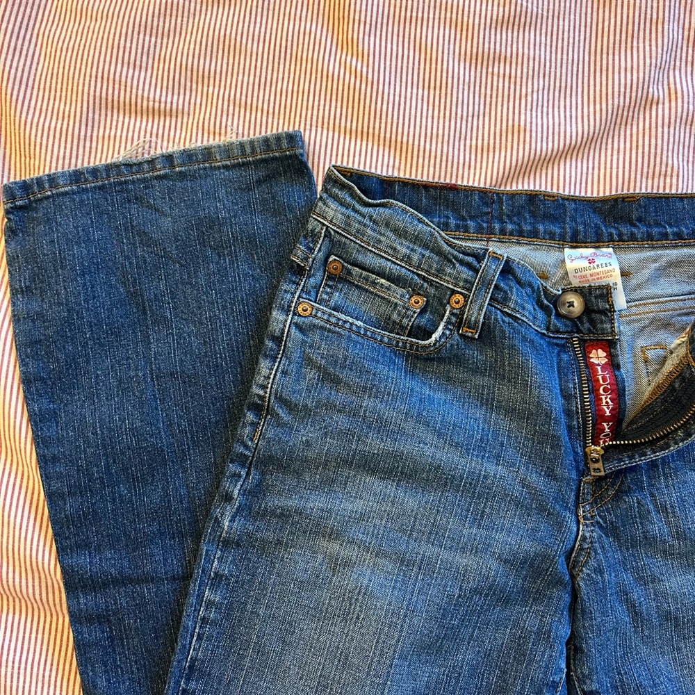 Vintage Lucky Brand Bootcut/Flare Blue Jeans